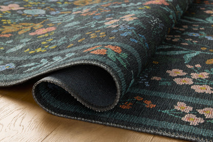 Rifle Paper Co. x Loloi Wildwood  Charcoal  Traditional