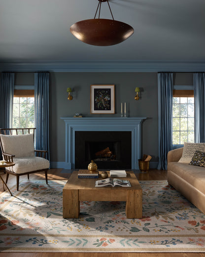 Rifle Paper Co. x Loloi Wildwood  Cream  Traditional