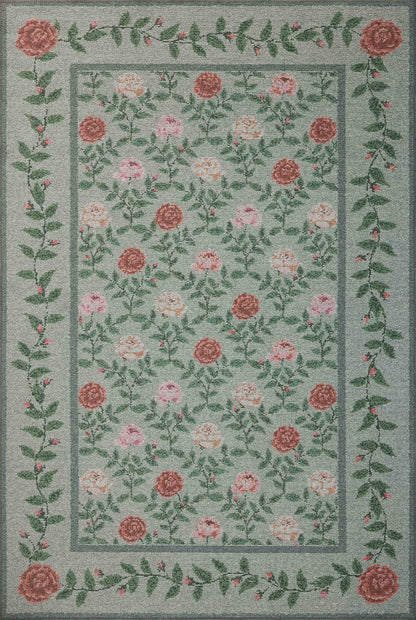 Rifle Paper Co. x Loloi Wildwood  Green  Traditional