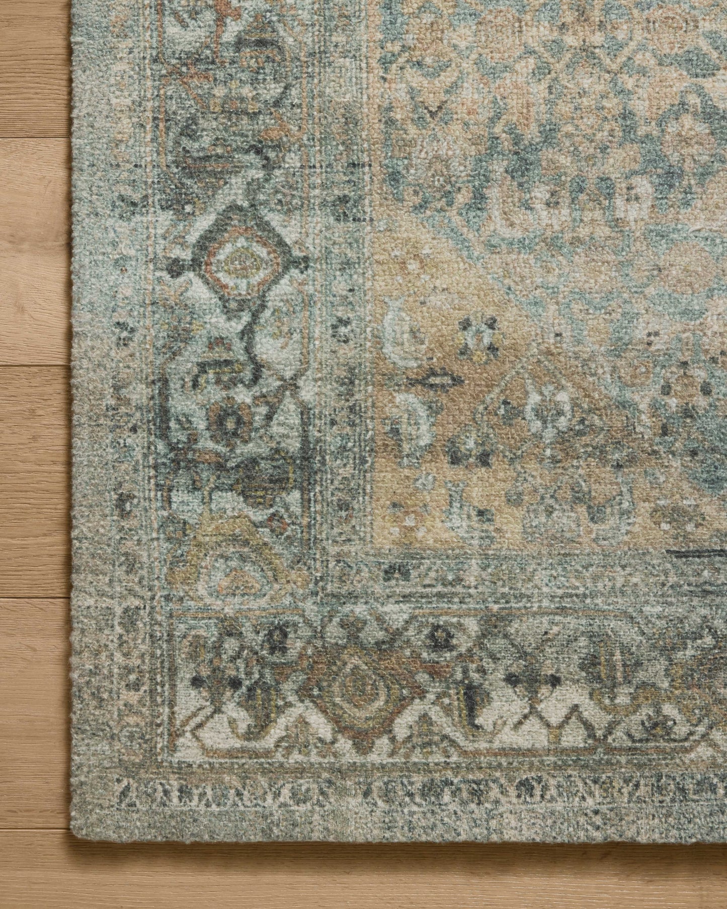 Magnolia Home by Joanna Gaines x Loloi Wimberly  Lagoon Wheat Traditional