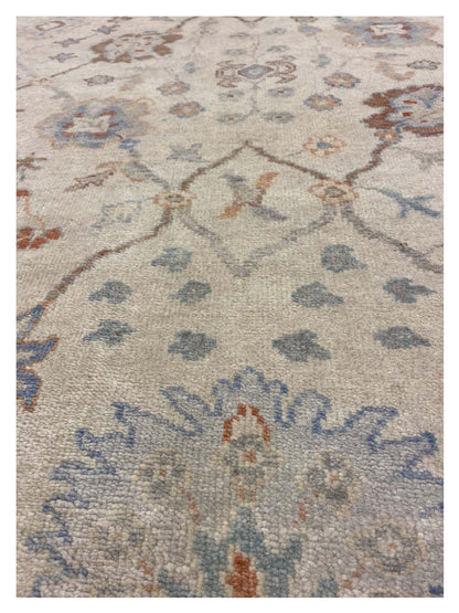 Artisan Julie Beige Coral Traditional Knotted Rug - Rugs - Artisan - Atlanta Designer Rugs