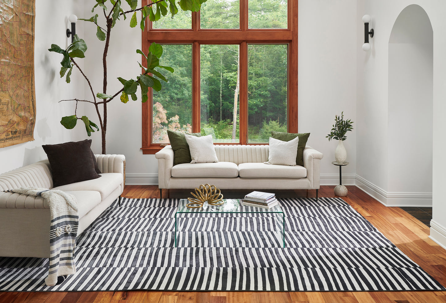 Momeni Xander  Black  Contemporary