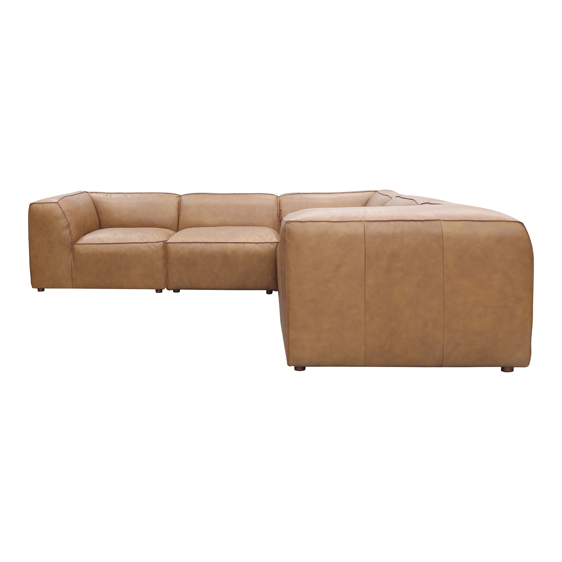 Moes Home Modular Sectionals Form Brown Scandinavian Furniture