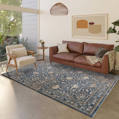 Dalyn Rugs Yarra  Navy  Traditional