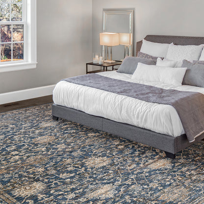 Dalyn Rugs Yarra  Navy  Traditional