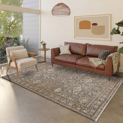 Dalyn Rugs Yarra  Pewter  Traditional