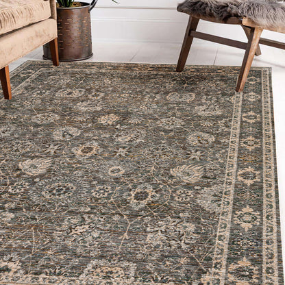 Dalyn Rugs Yarra  Pewter  Traditional
