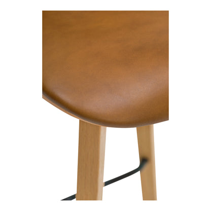Moes Home Counter Stools Napoli Brown Scandinavian Furniture