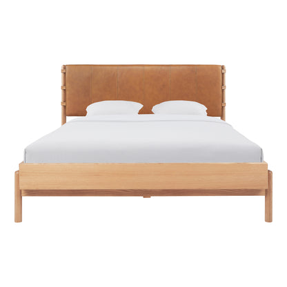 Moes Home Beds Colby Natural Scandinavian Furniture