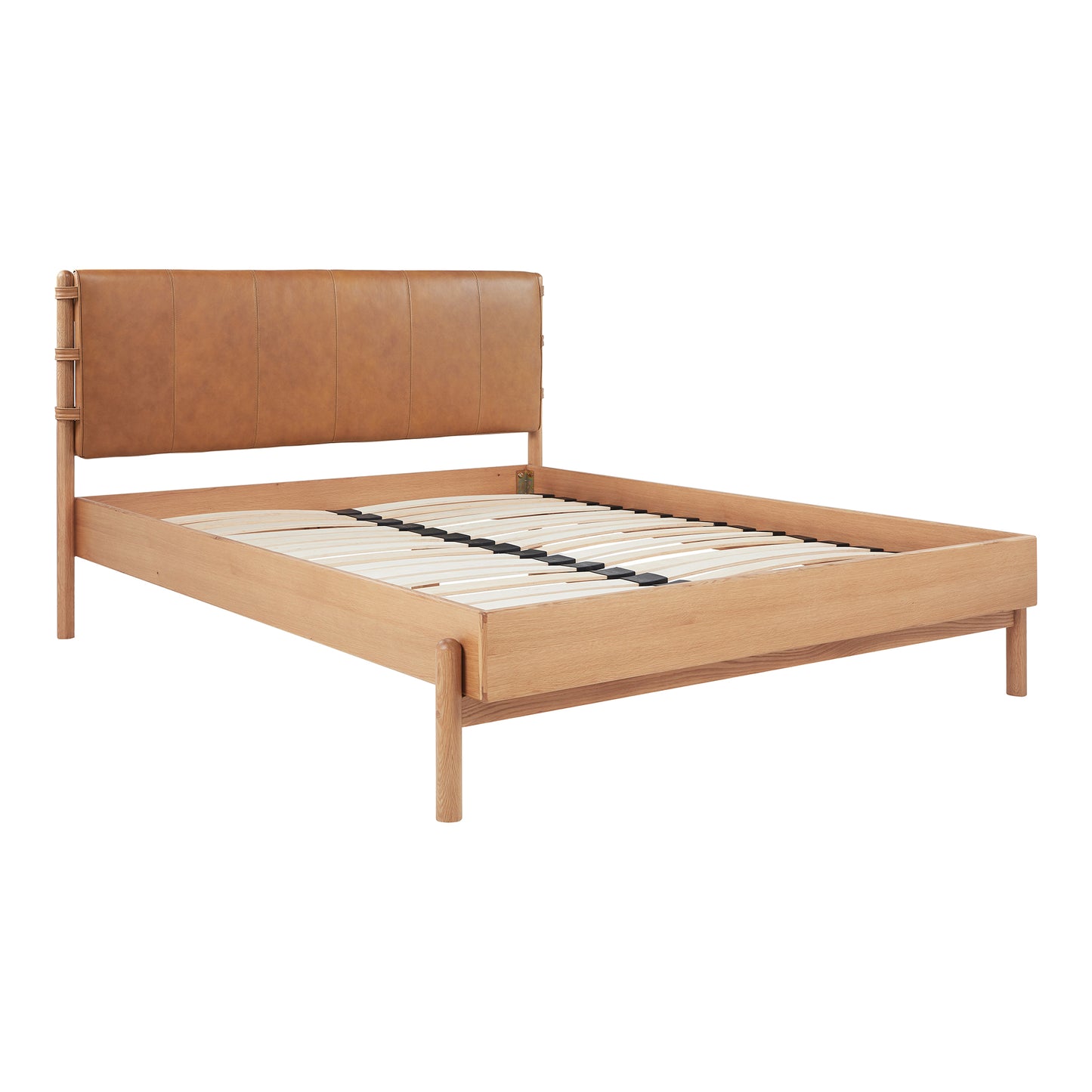 Moes Home Beds Colby Natural Scandinavian Furniture