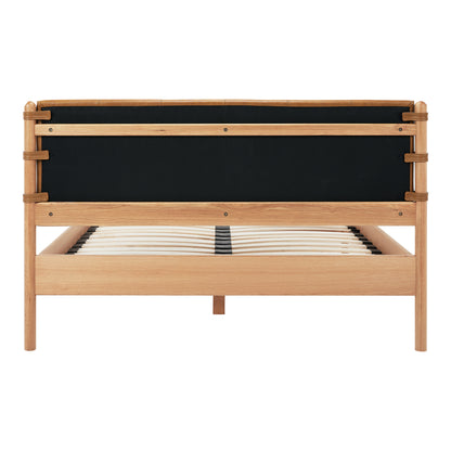 Moes Home Beds Colby Natural Scandinavian Furniture