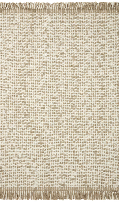 Amber Lewis x Loloi Yellowstone  Natural Ivory Contemporary