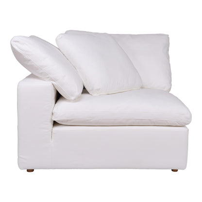Moes Home Corner Chairs Clay White Scandinavian Furniture