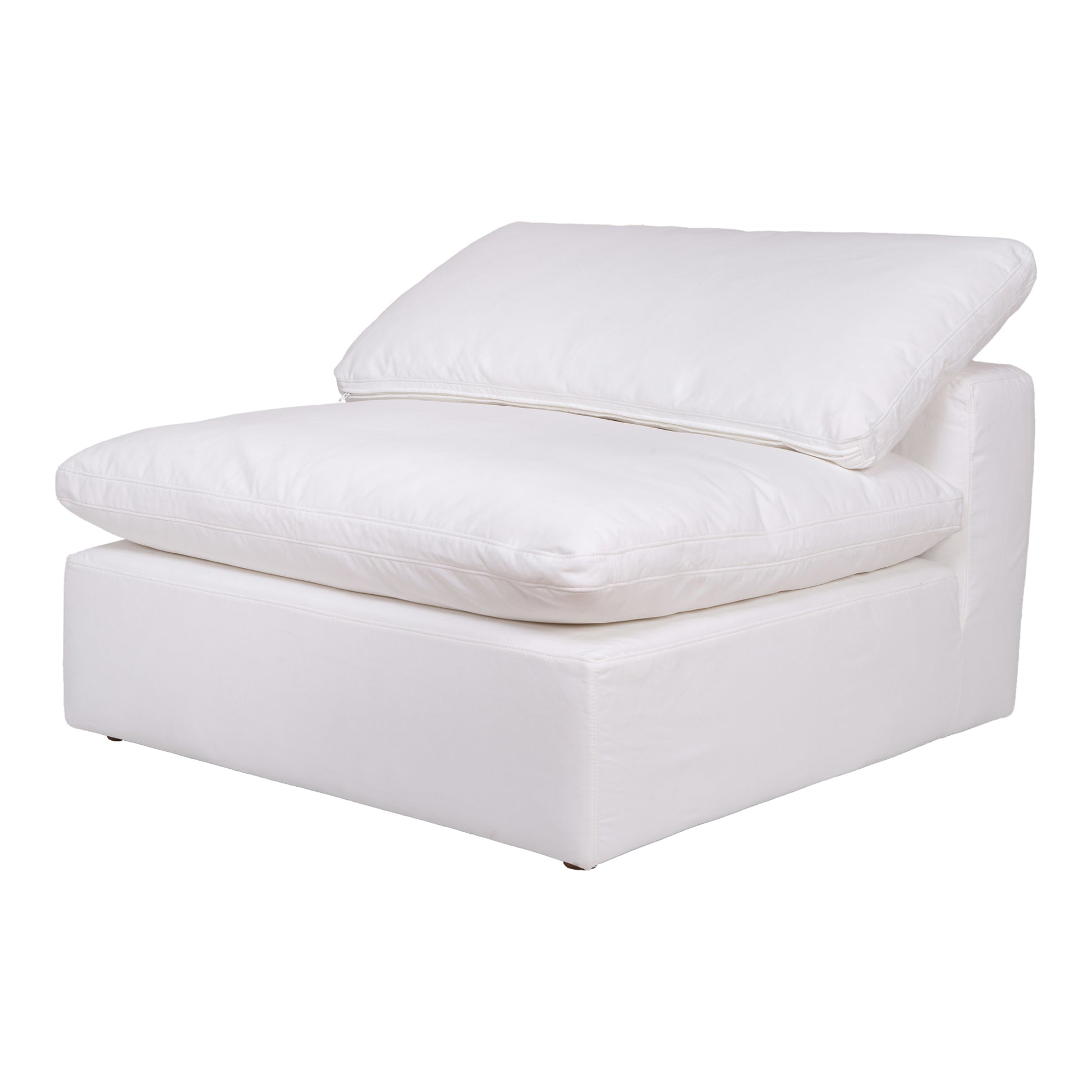 Moes Home Slipper Chairs Clay White Scandinavian Furniture