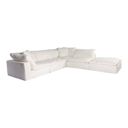 Moes Home Modular Sectionals CLAY White Scandinavian Furniture