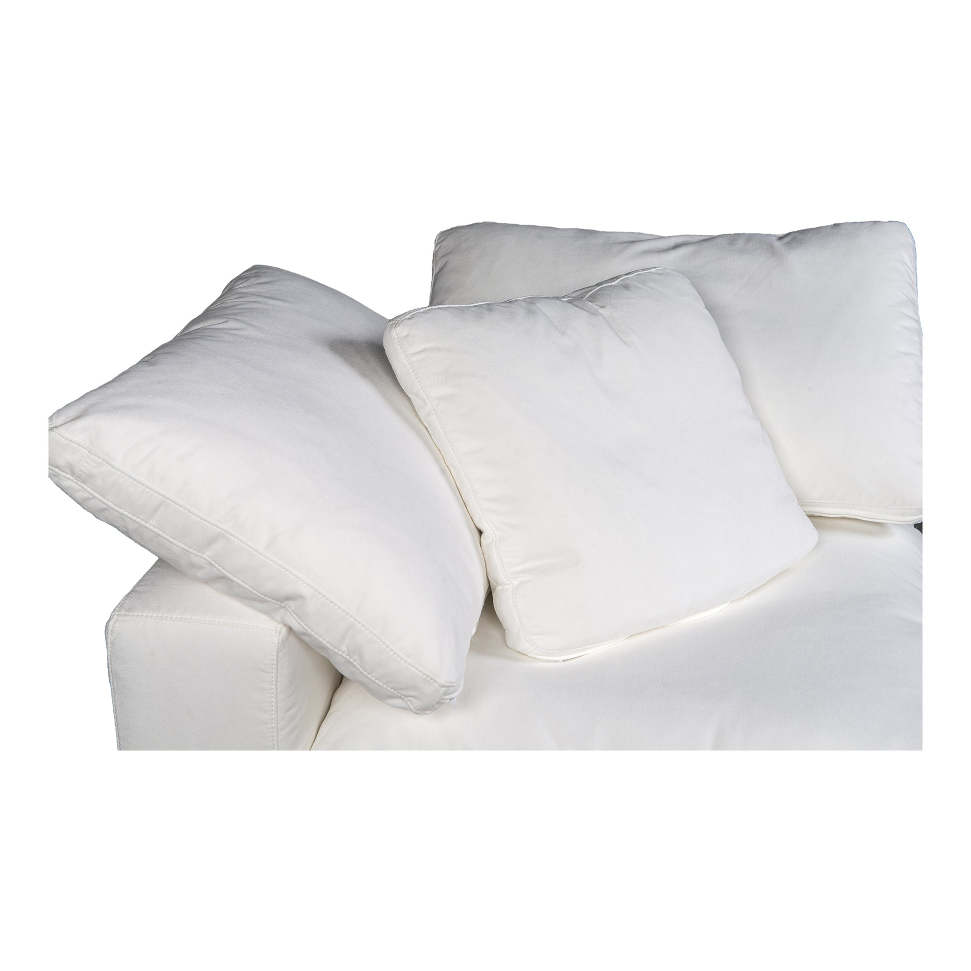 Moes Home Corner Chairs Terra White Scandinavian Furniture