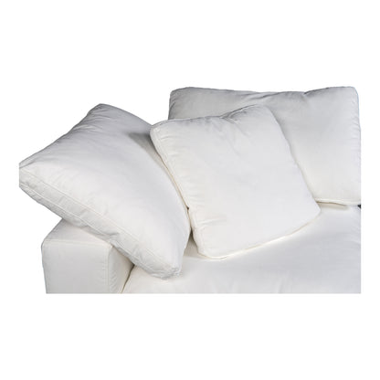 Moes Home Corner Chairs Terra White Scandinavian Furniture