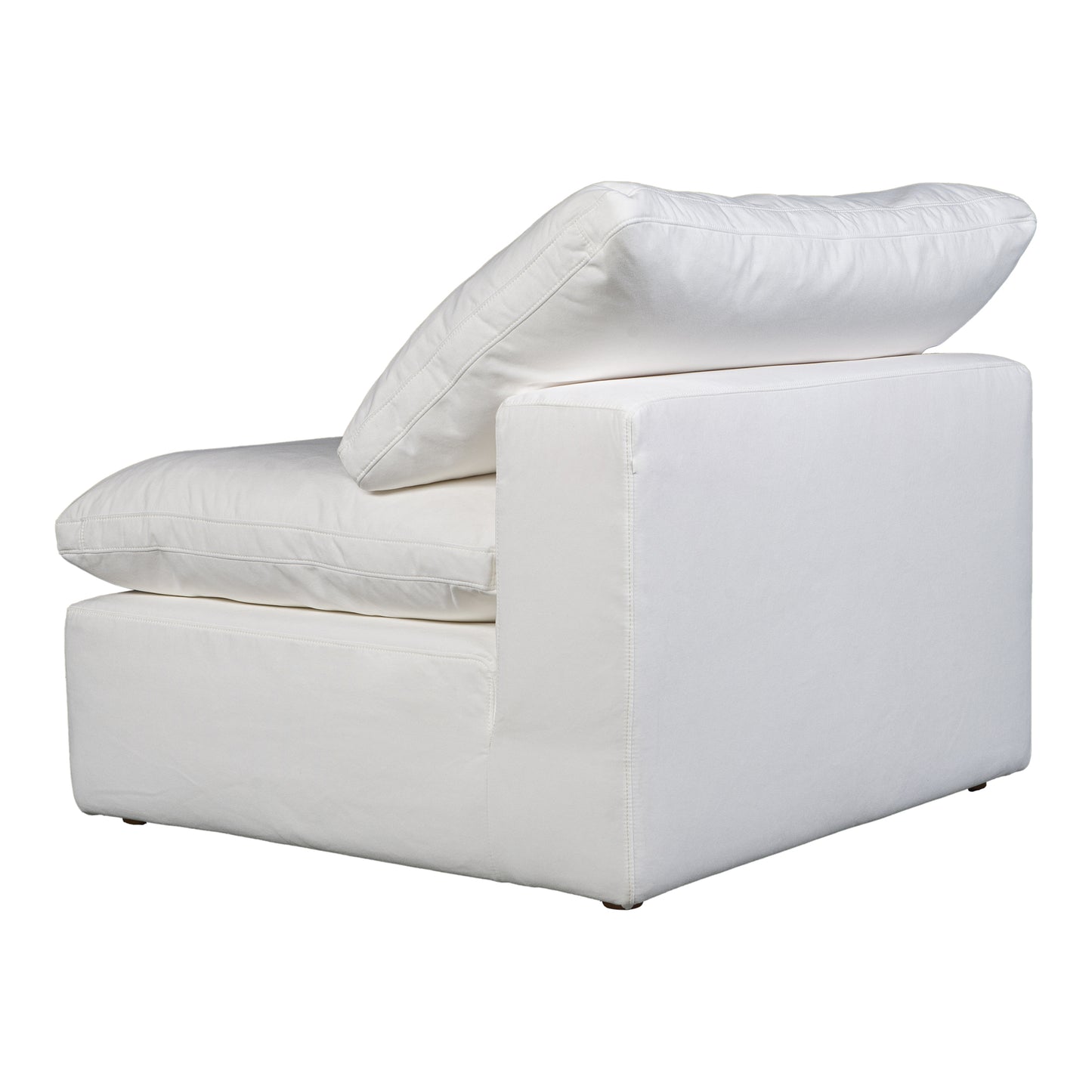 Moes Home Slipper Chairs Terra White Scandinavian Furniture