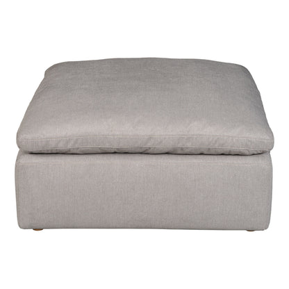 Moes Home Ottomans Terra Grey Scandinavian Furniture