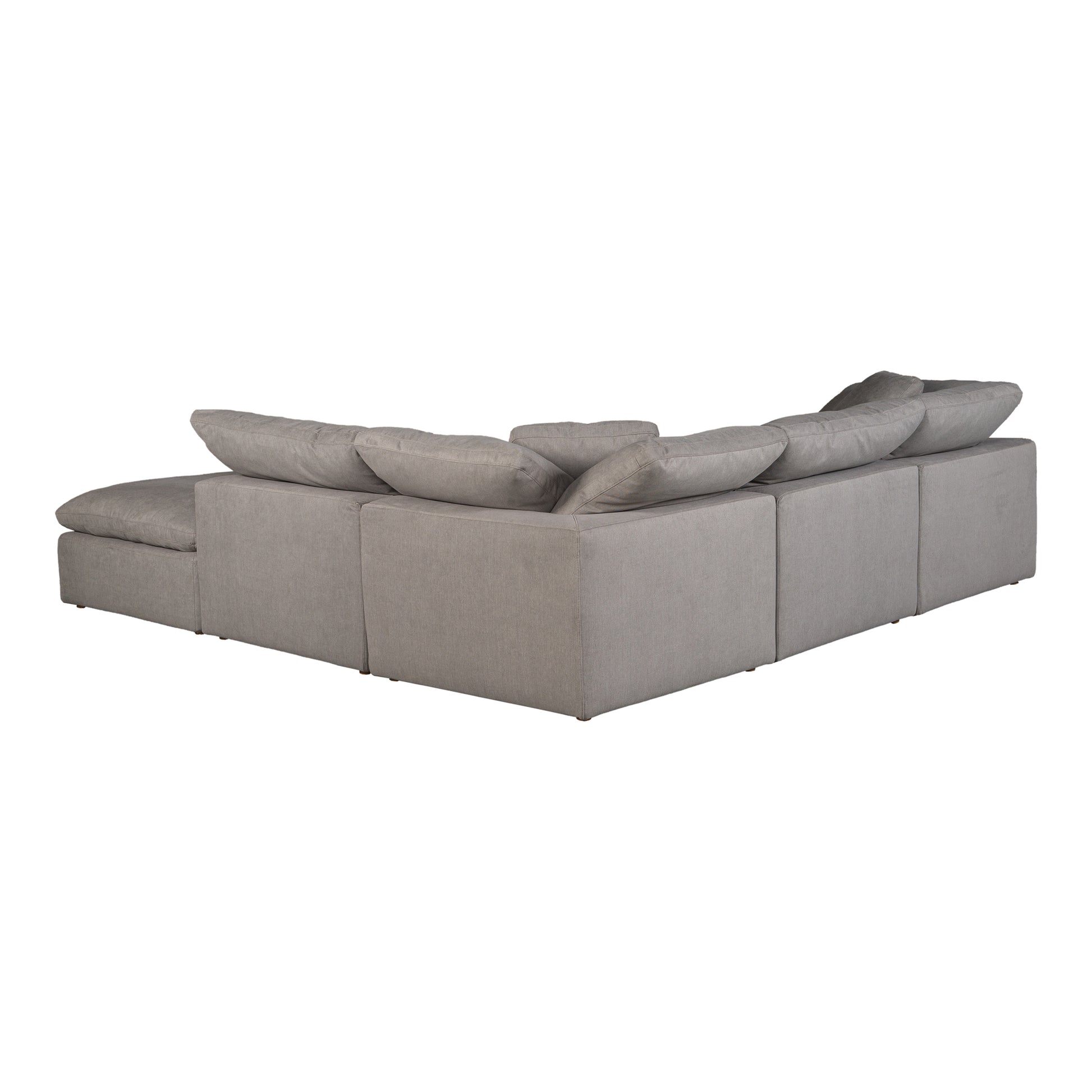 Moes Home Modular Sectionals Terra Grey Scandinavian Furniture