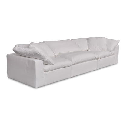 Moes Home Sectionals Clay White Scandinavian Furniture