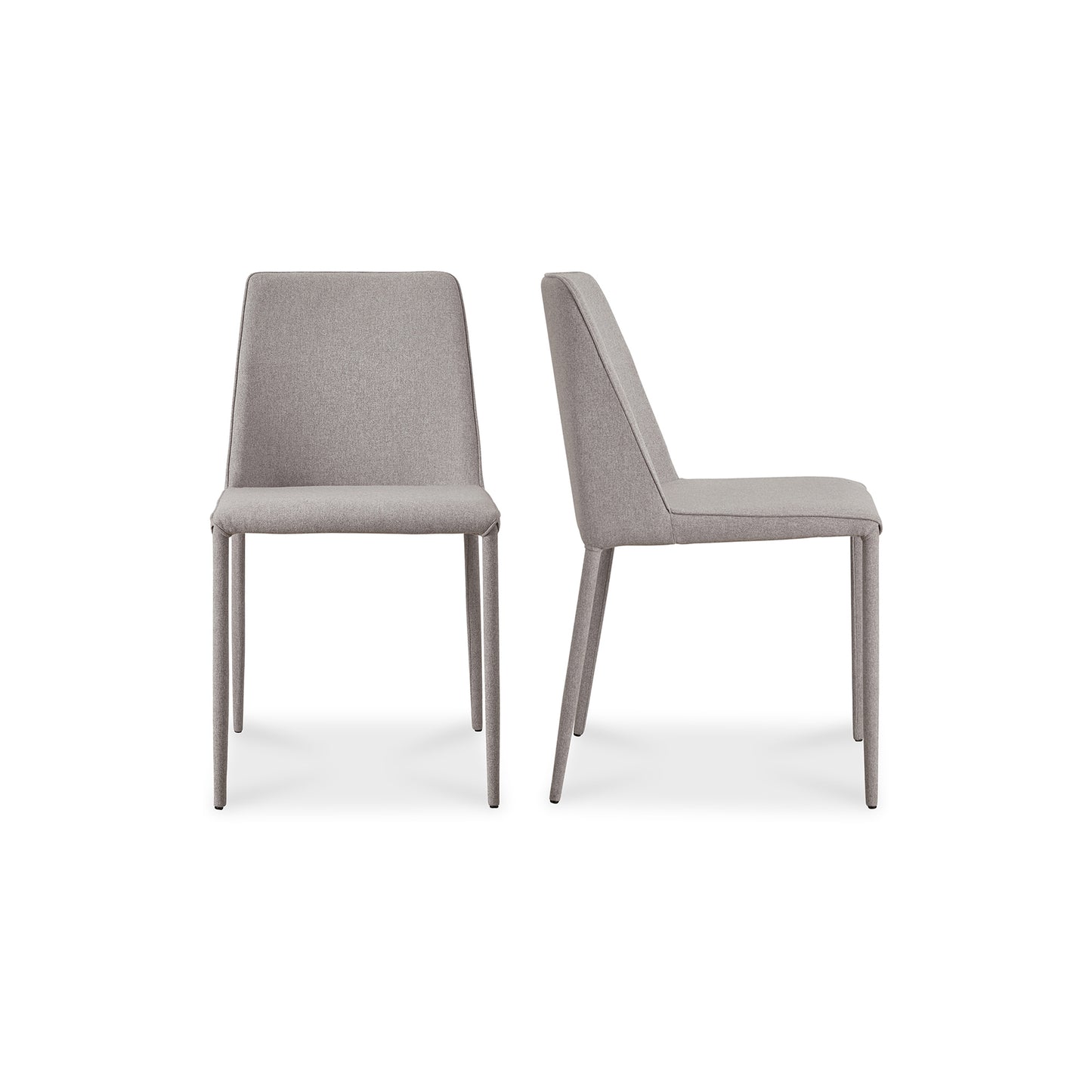 Moes Home Dining Chairs Nora Grey Modern Furniture