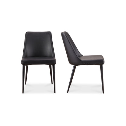 Moes Home Dining Chairs Lula Black Contemporary Furniture