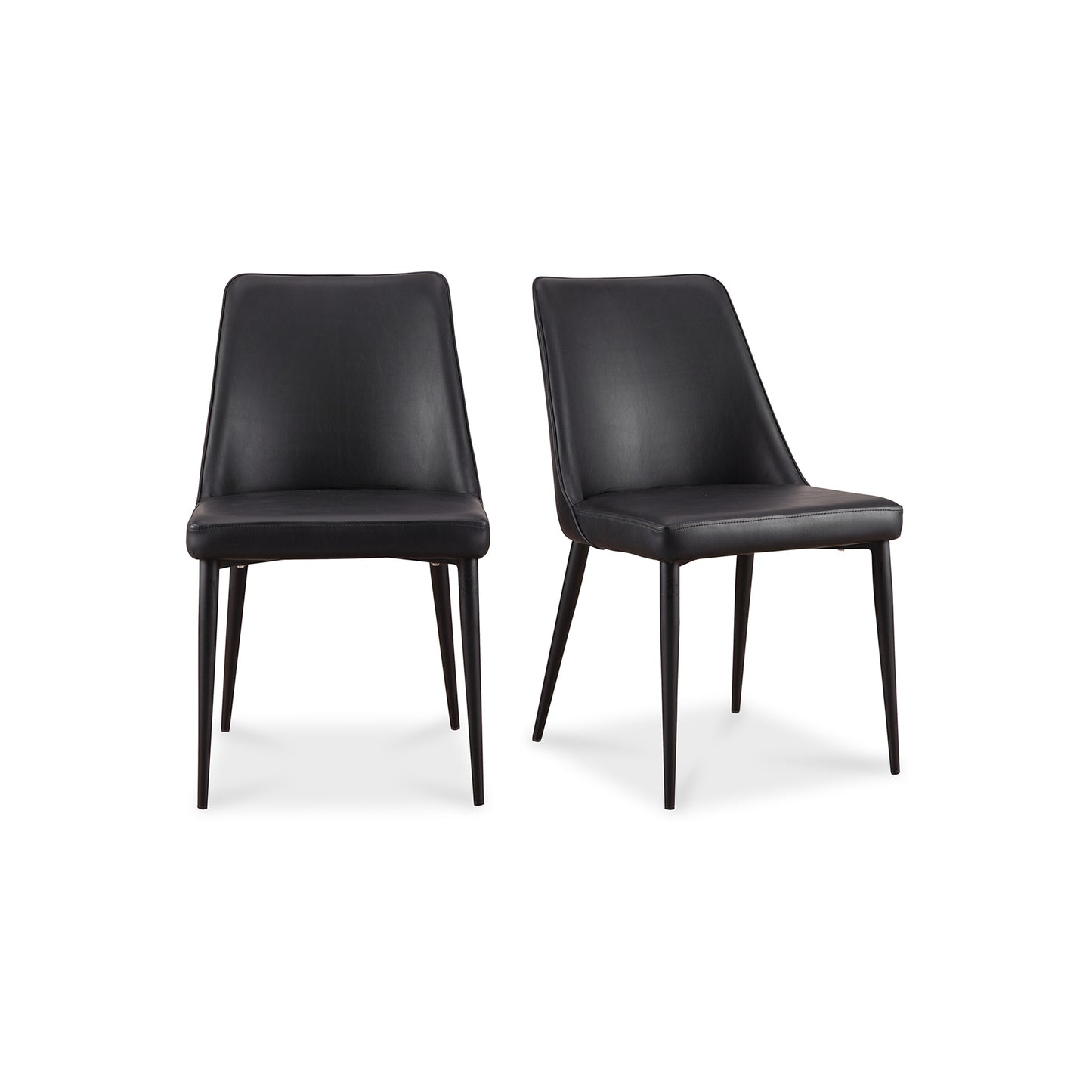 Moes Home Dining Chairs Lula Black Contemporary Furniture