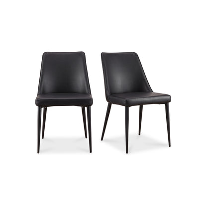 Moes Home Dining Chairs Lula Black Contemporary Furniture