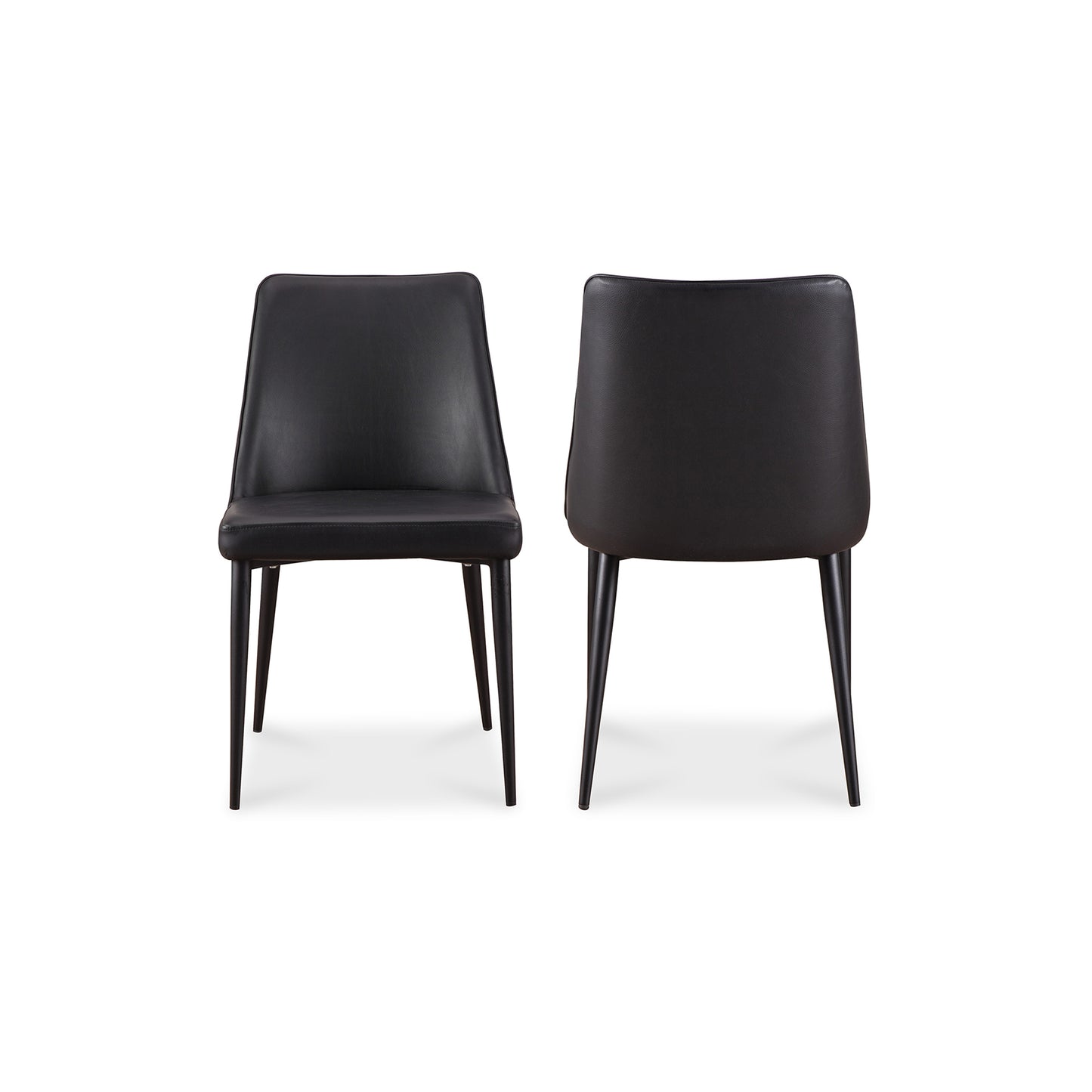 Moes Home Dining Chairs Lula Black Contemporary Furniture