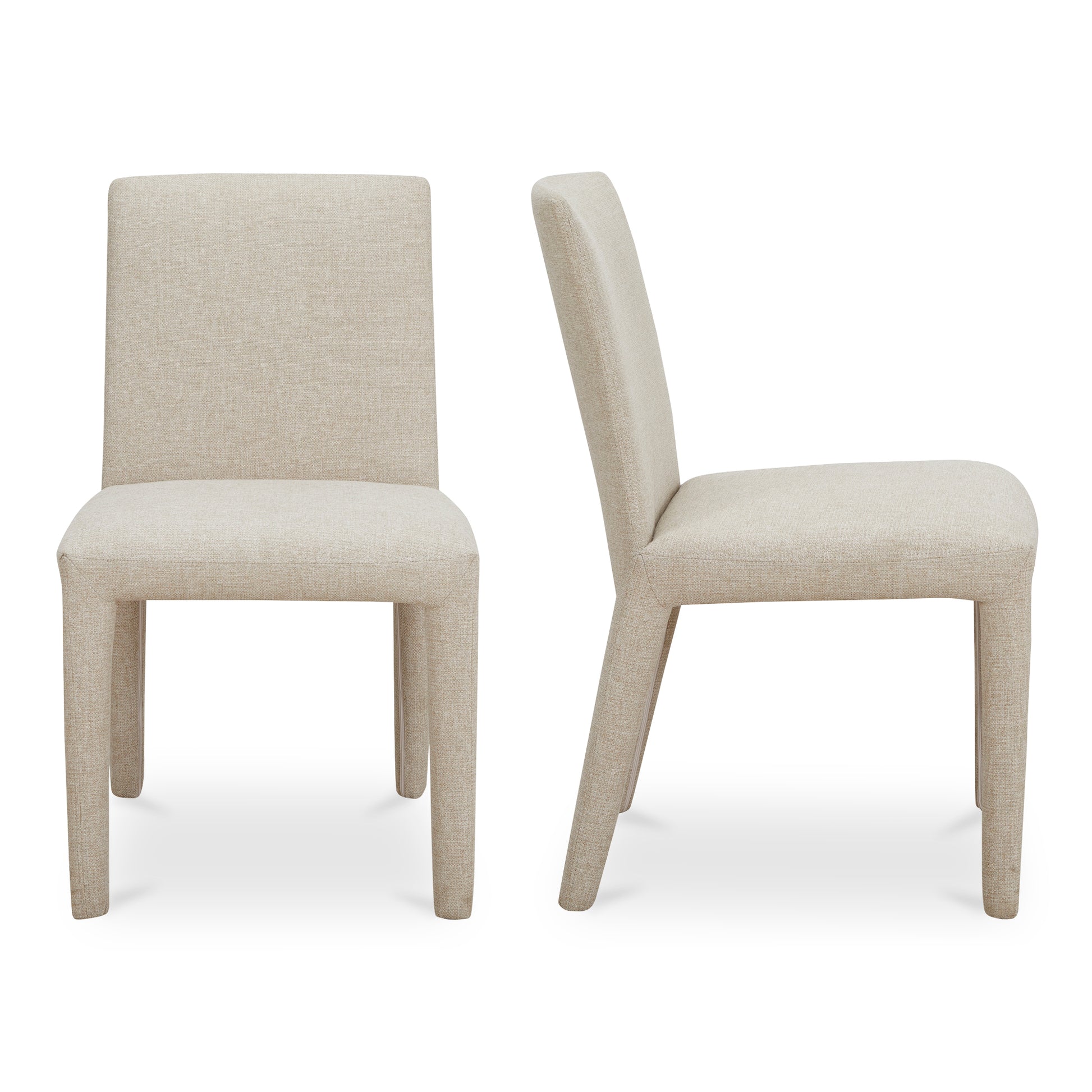 Moes Home Dining Chairs MONTE Beige Contemporary Furniture Rug