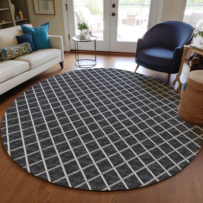 Dalyn Rugs York  Black  Transitional