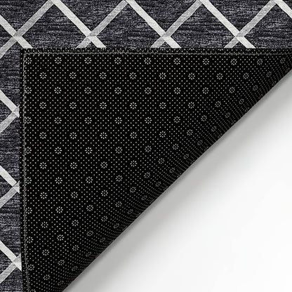 Dalyn Rugs York  Black  Transitional