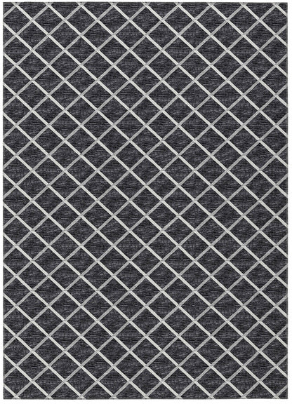 Dalyn Rugs York YO1 Black Transitional Machine Made Rug