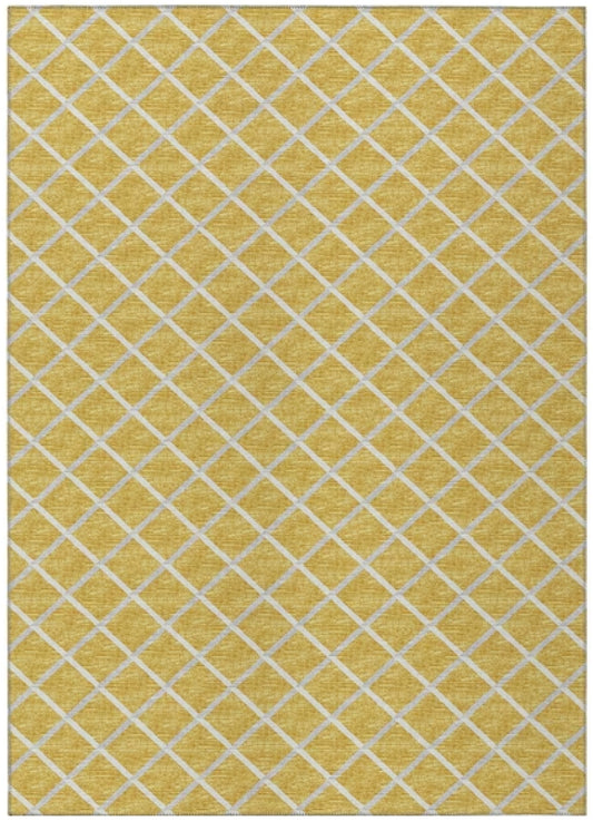 Dalyn Rugs York YO1 Gold Transitional Machine Made Rug