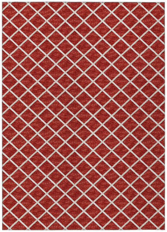 Dalyn Rugs York YO1 Red Transitional Machine Made Rug