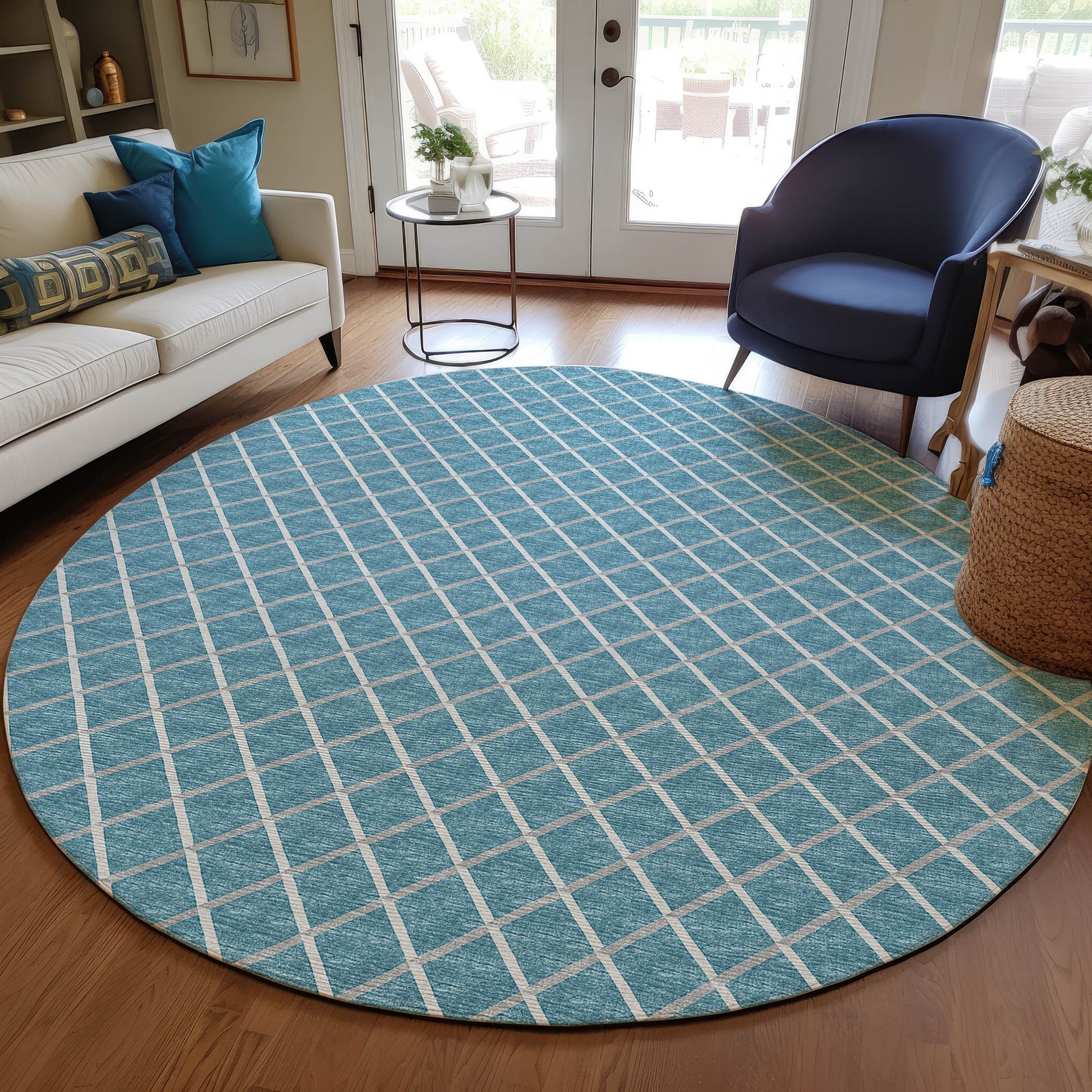 Dalyn Rugs York  Sky Blue  Transitional