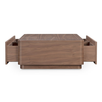 Moes Home Coffee Tables Round Off Brown Scandinavian Furniture