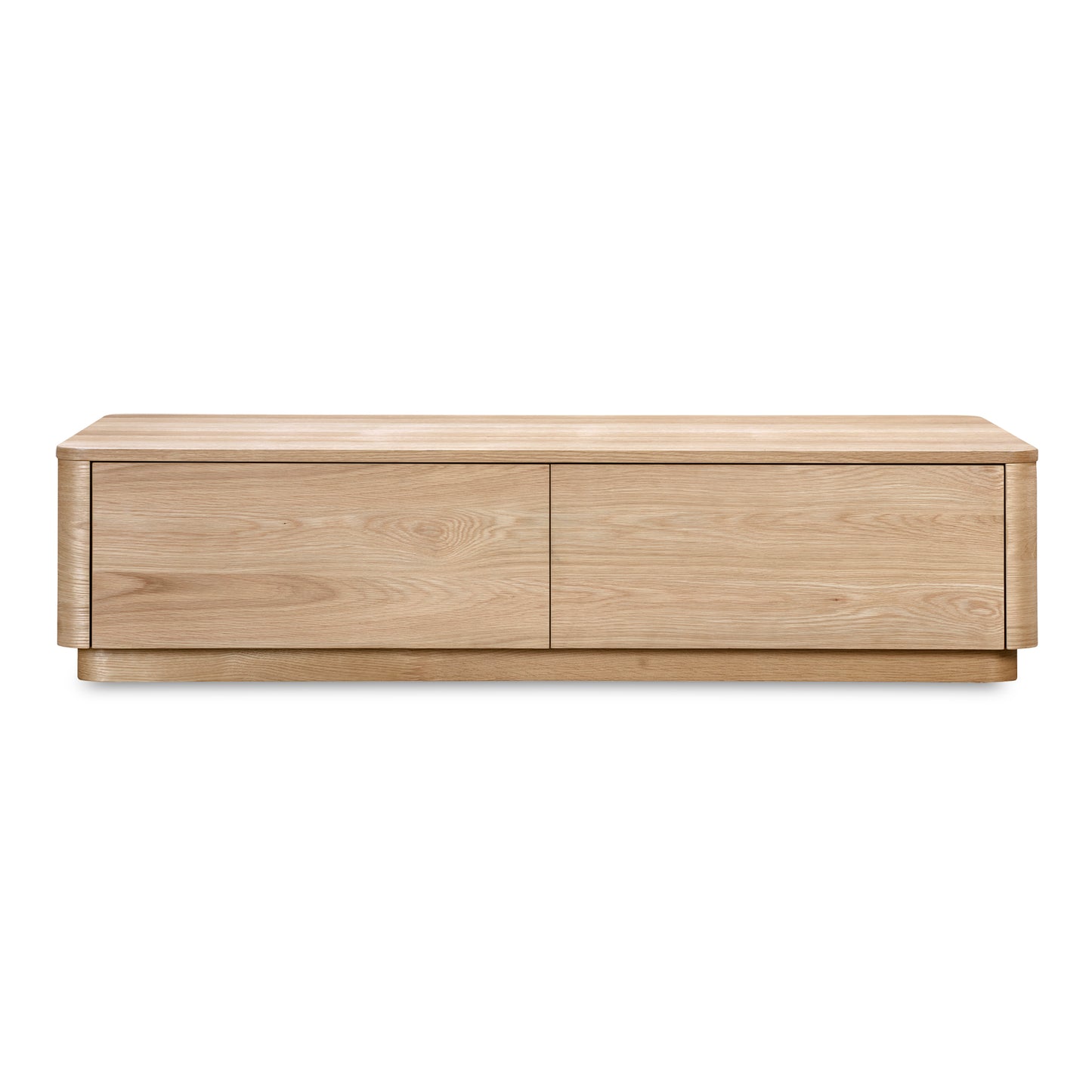 Moes Home Coffee Tables Round Off Natural Scandinavian Furniture