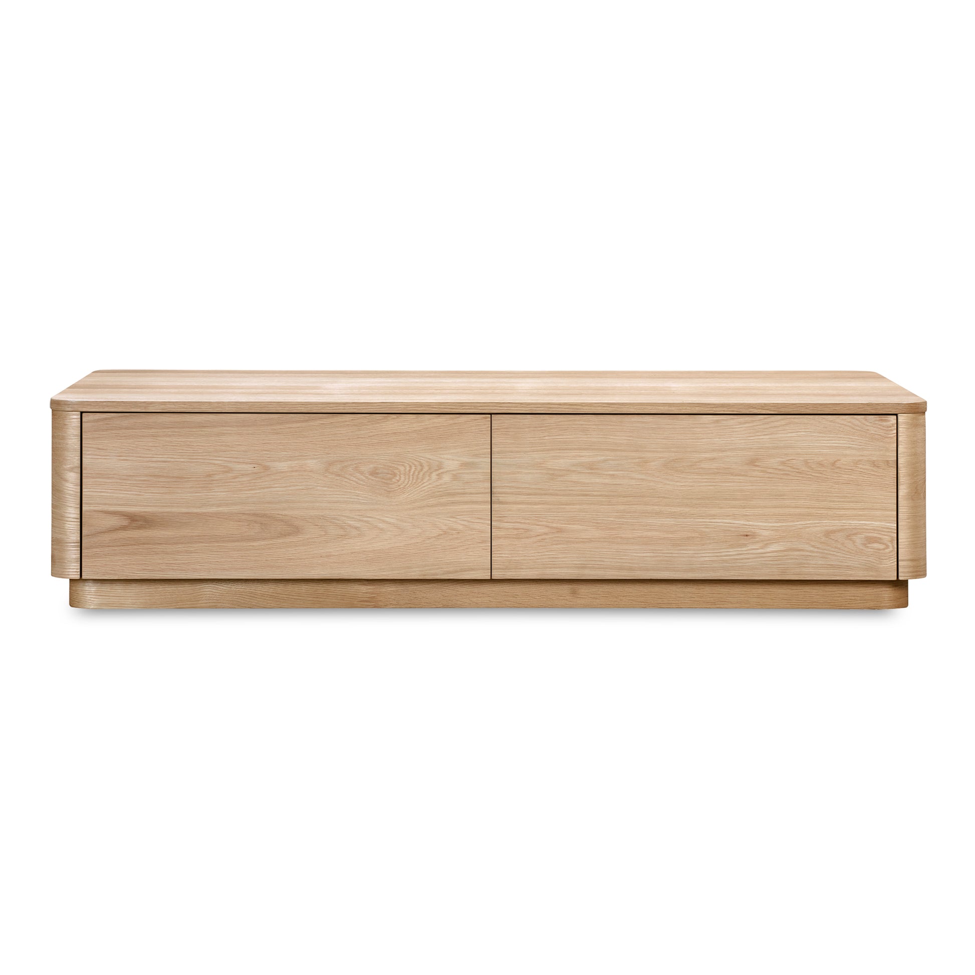 Moes Home Coffee Tables Round Off Natural Scandinavian Furniture