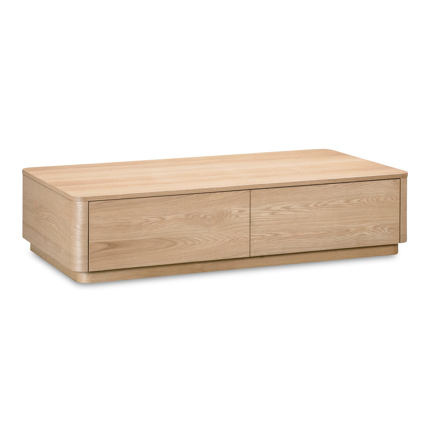 Moes Home Coffee Tables Round Off Natural Scandinavian Furniture