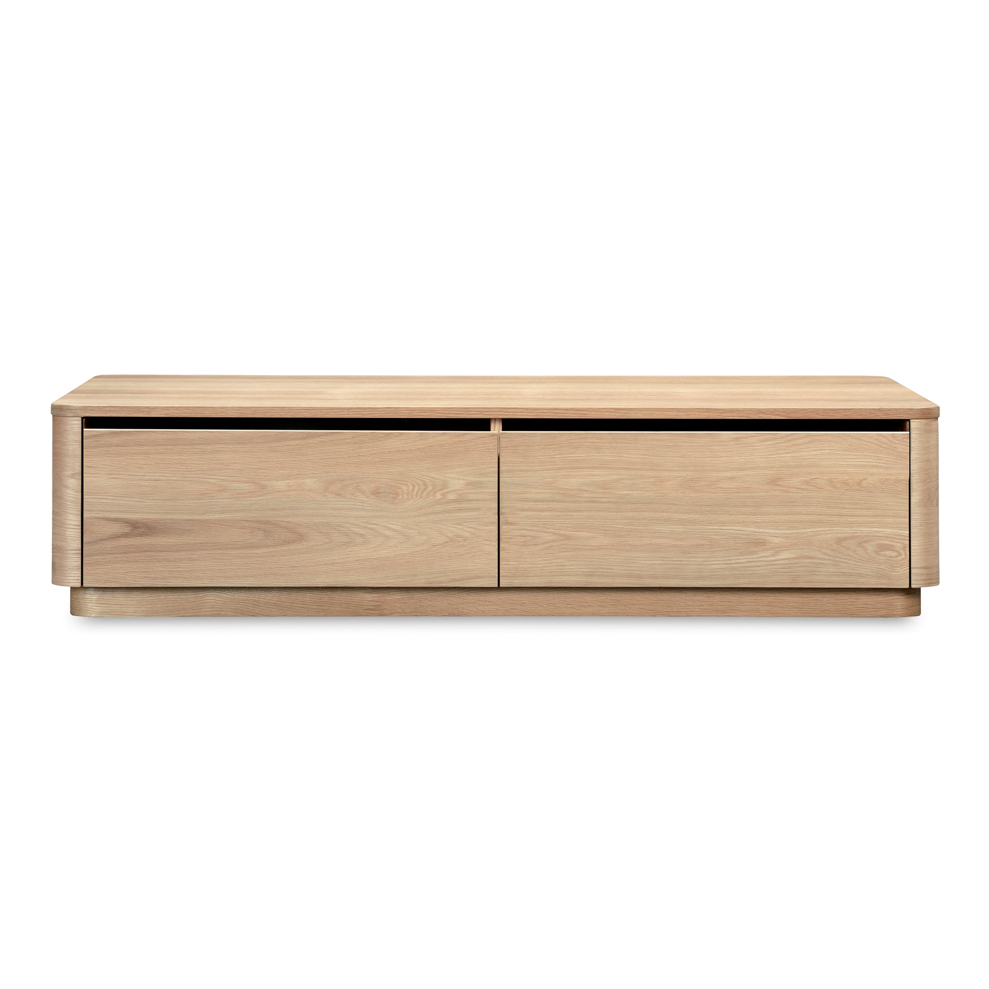 Moes Home Coffee Tables Round Off Natural Scandinavian Furniture