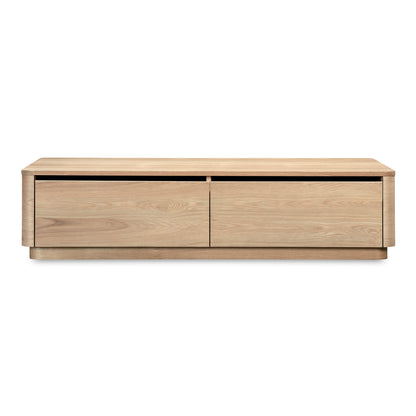 Moes Home Coffee Tables Round Off Natural Scandinavian Furniture