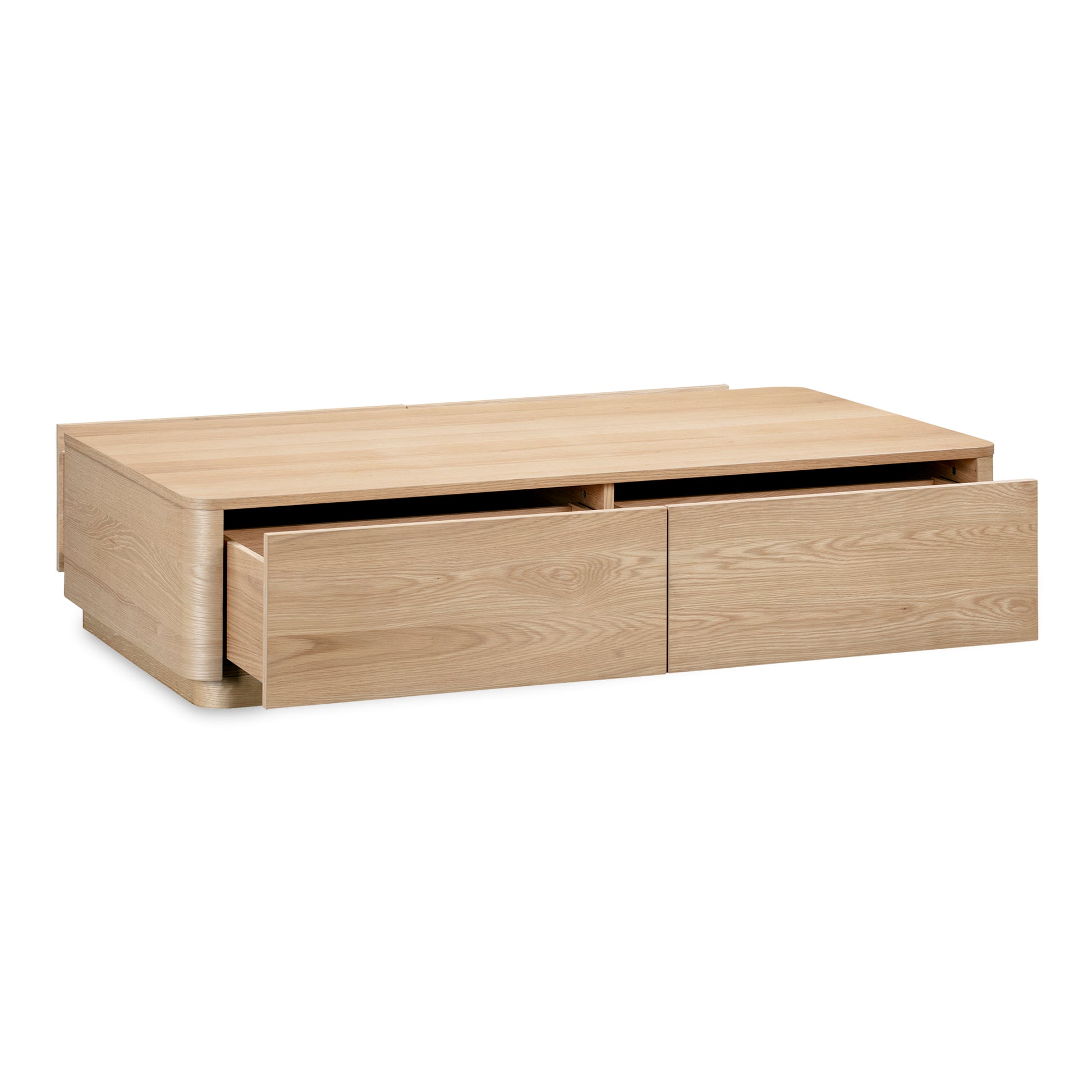 Moes Home Coffee Tables Round Off Natural Scandinavian Furniture