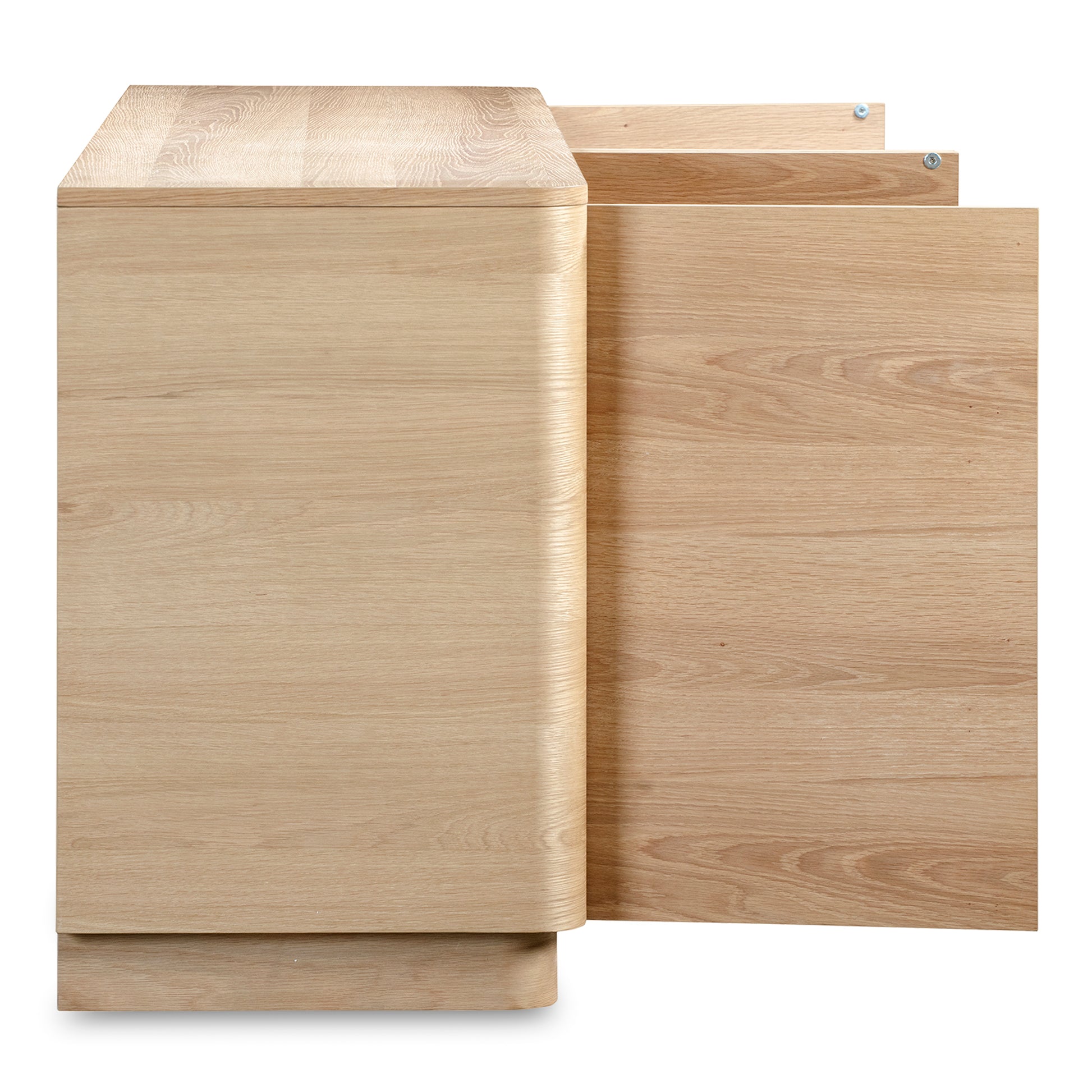 Moes Home Sideboards Round Off Natural Scandinavian Furniture