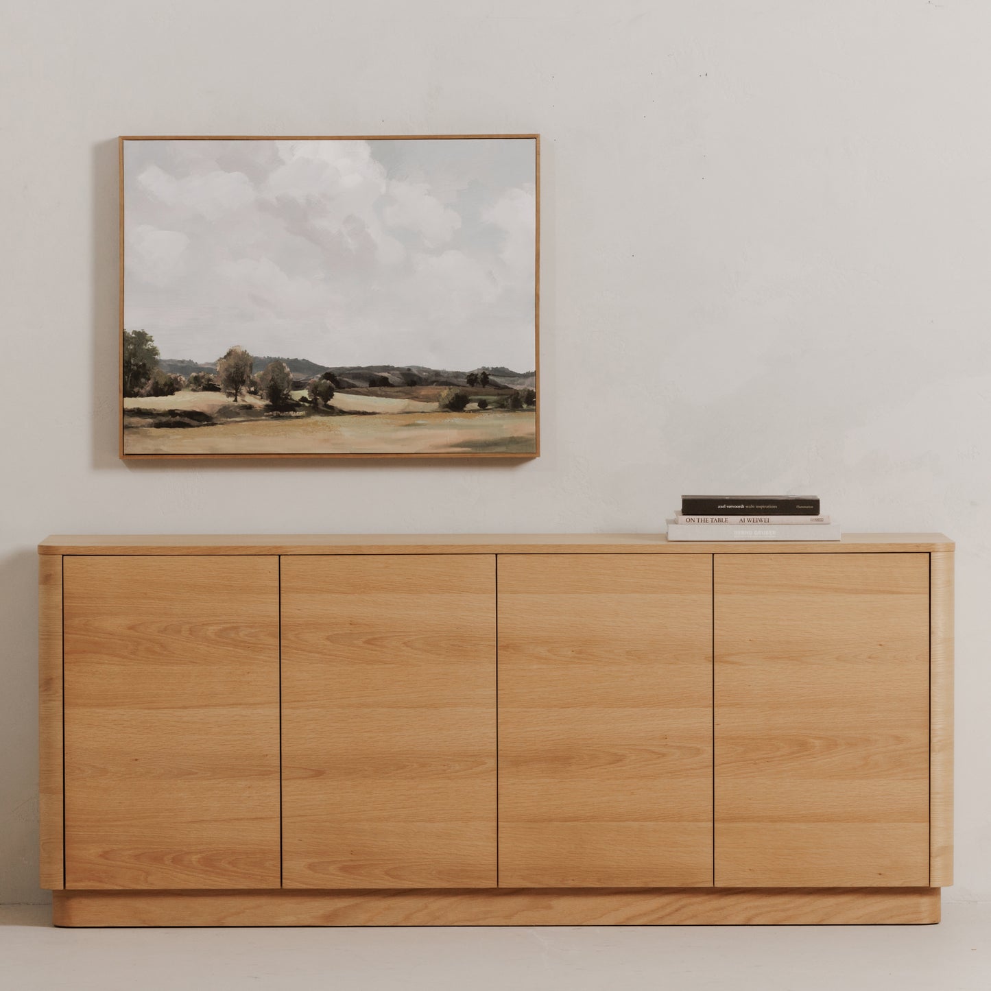 Moes Home Sideboards Round Off Natural Scandinavian Furniture