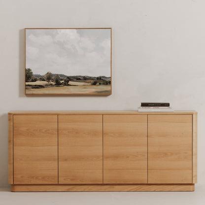 Moes Home Sideboards Round Off Natural Scandinavian Furniture