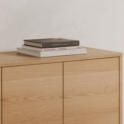 Moes Home Sideboards Round Off Natural Scandinavian Furniture