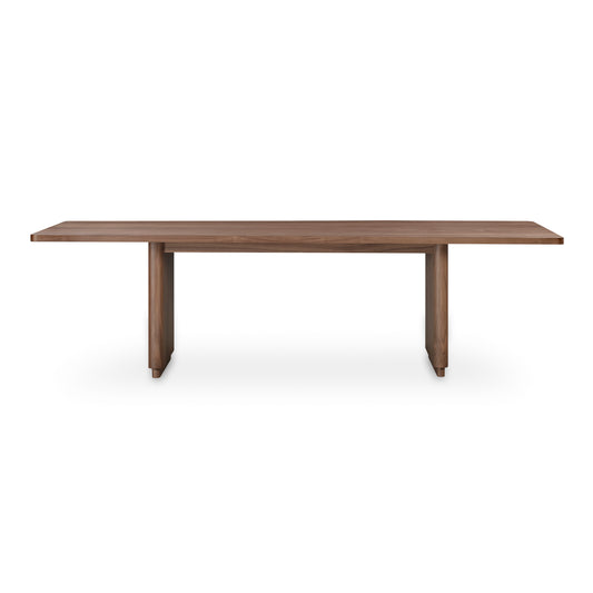 Moes Home Dining Tables Round Off Brown Scandinavian Furniture