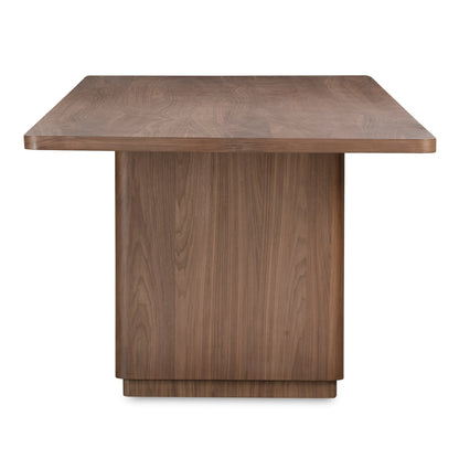 Moes Home Dining Tables Round Off Brown Scandinavian Furniture